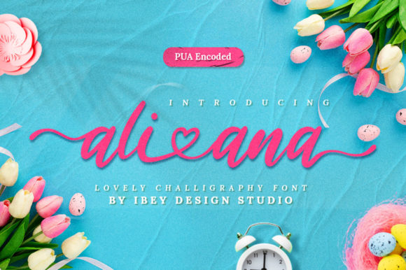 Ali Ana: A Script Font for Elegant Web Design