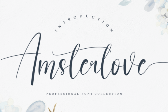Amsterlove: A Script Font with Modern Charm