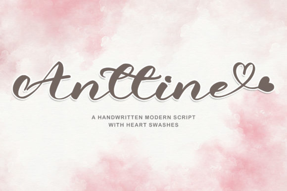 Anttine: A Romantic Calligraphy Font for Elegant Publications