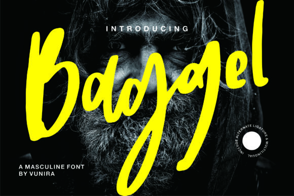 Baggel: A Versatile Script Font for Memorable Branding