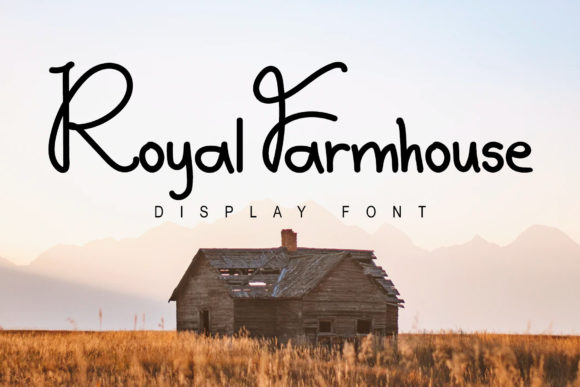 Bring Your Creations to Life with Royal Farmhouse Font