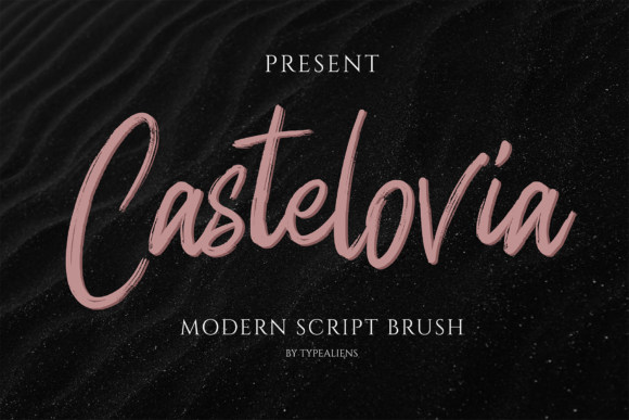 Castevolia: A Versatile Script Font for Modern Branding