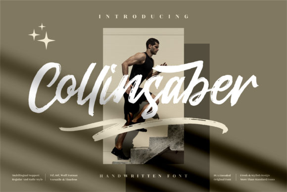 Collinsaber: The Perfect Script Font for Engaging Campaigns