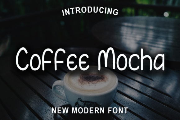Discover Coffee Mocha: A Handwritten Font for Editorial Charm