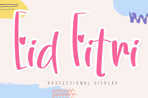 Discover Eid Fitri: A Whimsical Font for Editorial Charm