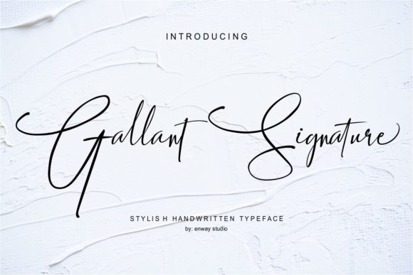 Elevate Your Brand with Gallant Signature Font