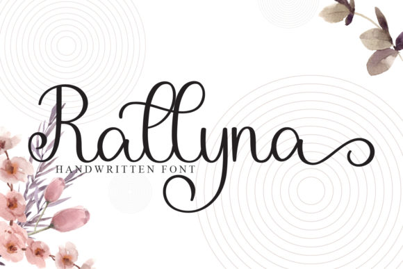 Elevate Your Brand with Rallyna: A Premium Handwritten Font