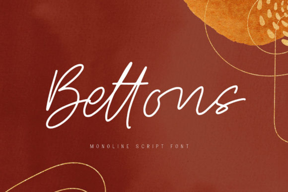 Enhance Your Brand with Bettons: A Luxurious Handwritten Font