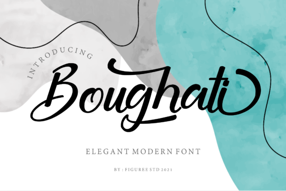 Enhance Your Brand with Boughati: A Versatile Script Font