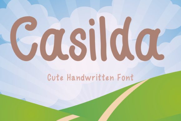 Enhance Your Brand with Casilda: A Charming Handwritten Font