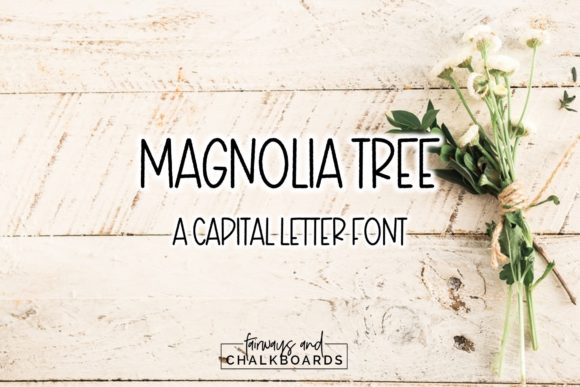 Enhance Your Brand with Magnolia Tree Font