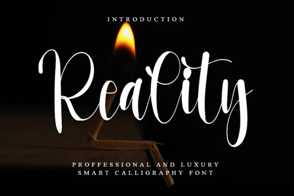 Enhance Your Brand with the Elegance of Reality Font
