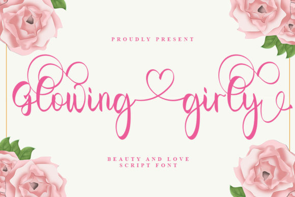 Enhance Your Campaigns with Glowing Girly Font