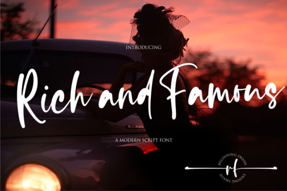 Enhance Your Campaigns with Rich and Famous Font