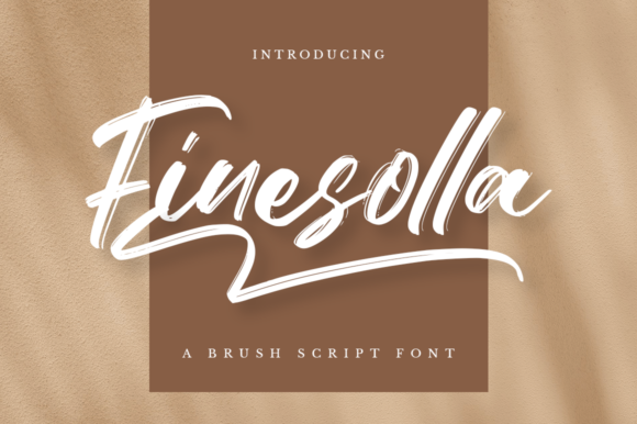 Finesolla: A Script Font for Elegant Web Design