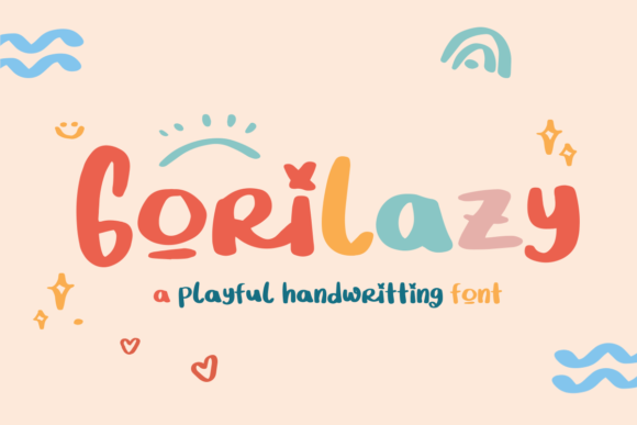 Gorilazy: A Playful Script Font for Engaging Campaigns
