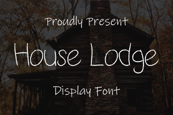 House Lodge: A Handwritten Font for Editorial Charm