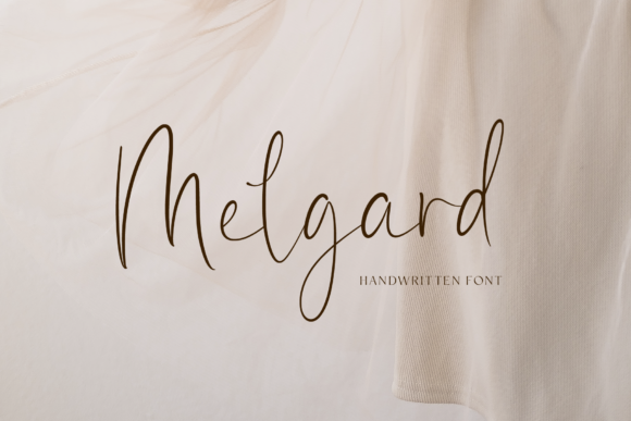 Introducing Melgard: A Refined Script Font for Digital Design