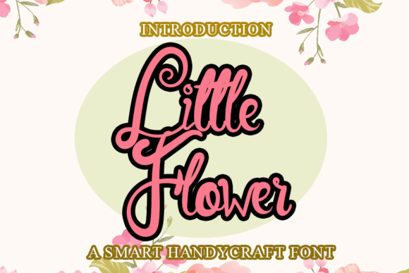 Little Flower: A Handwritten Font for Elegant Branding