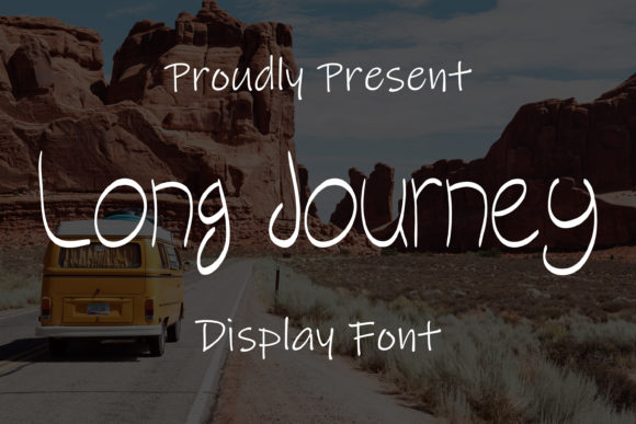 Long Journey: A Charming Handwritten Font for Web Design