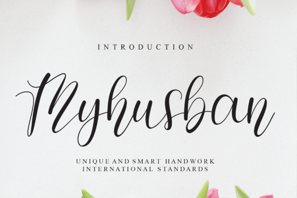 Myhusban: A Handwritten Font for Stunning Visuals