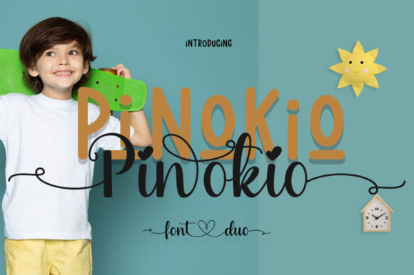 Pinokio: A Charming Font for Crafters and Creators