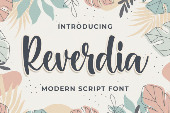 Raverdia: A Whimsical Script Font for Crafters