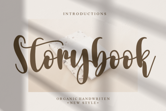 Storybook: A Handwritten Font for Memorable Branding