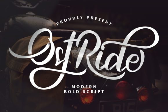 Transform Your Brand with OstRide: A Premium Script Font
