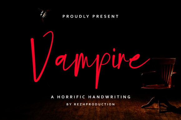 Transform Your Brand with the Elegant Vampire Font
