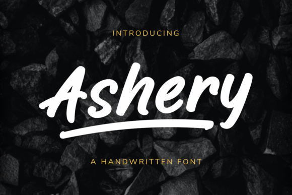 Unlock Bold Creativity with Ashery: A Font for Impactful Campaigns