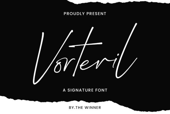 Vorteril: A Whimsical Script Font for Eye-Catching Campaigns