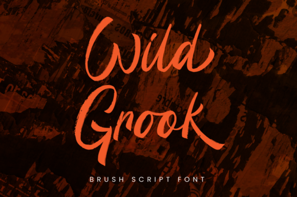 Wild Grook: A Handwritten Font for Crafters and Makers