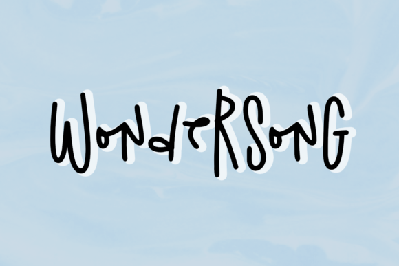 Wondersong: A Whimsical Handwritten Font for Engaging Web Design